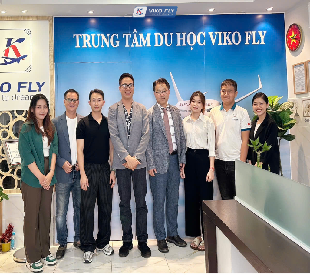 Trường Đại học Sức khỏe và Khoa học Chungbuk Hàn Quốc Ghé Thăm và Ký Kết Hợp Tác Tuyển Sinh Với Trung Tâm Du Học ViKoFly