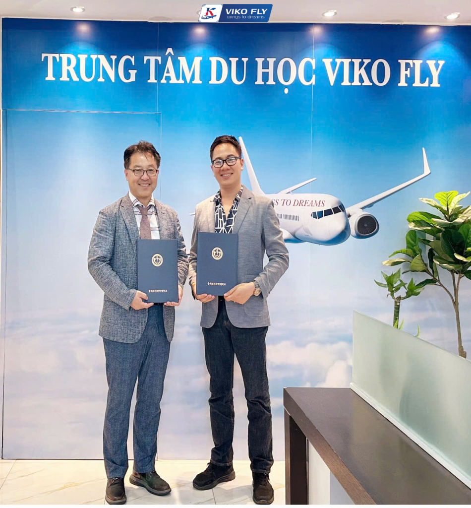 Trường Đại học Sức khỏe và Khoa học Chungbuk Hàn Quốc Ghé Thăm và Ký Kết Hợp Tác Tuyển Sinh Với Trung Tâm Du Học ViKoFly