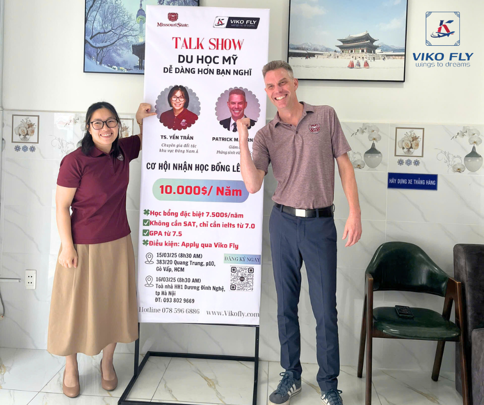 HỘI THẢO DU HỌC MỸ CÙNG ĐẠI HỌC MISSOURI STATE – THÀNH CÔNG RỰC RỠ HỘI THẢO DU HỌC MỸ CÙNG ĐẠI HỌC MISSOURI STATE – THÀNH CÔNG RỰC RỠ