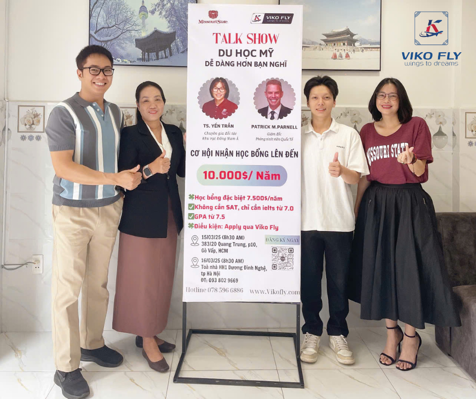 HỘI THẢO DU HỌC MỸ CÙNG ĐẠI HỌC MISSOURI STATE – THÀNH CÔNG RỰC RỠ HỘI THẢO DU HỌC MỸ CÙNG ĐẠI HỌC MISSOURI STATE – THÀNH CÔNG RỰC RỠ