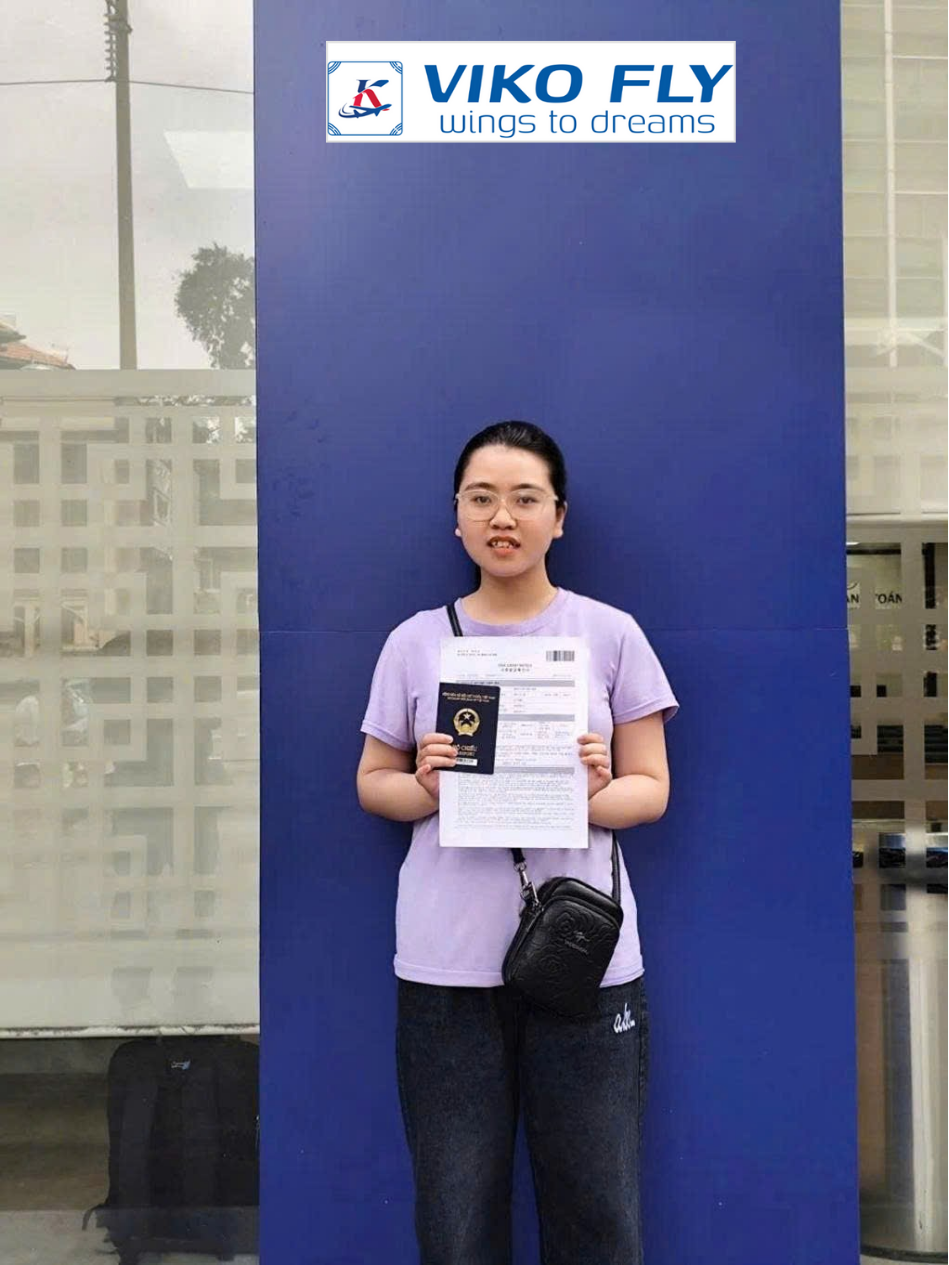 Học sinh của Viko Fly nhận Visa thành công Học sinh của Viko Fly nhận Visa thành công